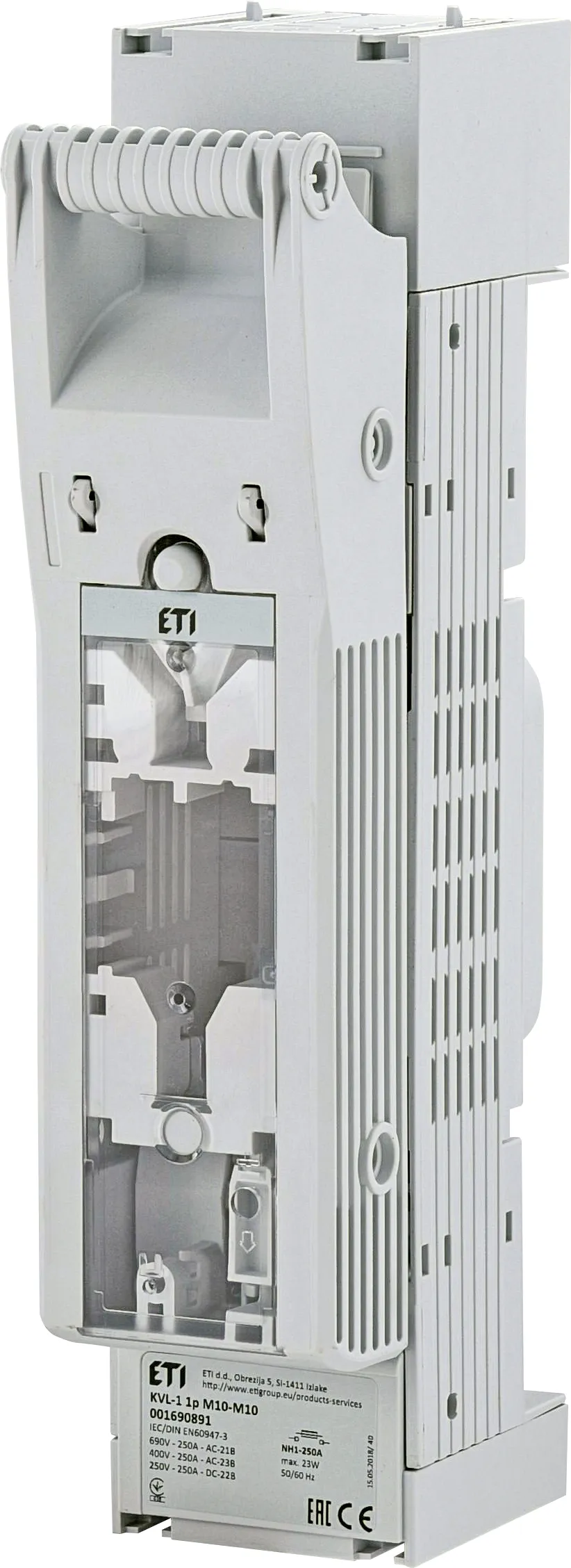 Fuse switch disconnector KVL-1 1p M10-M10 001690891