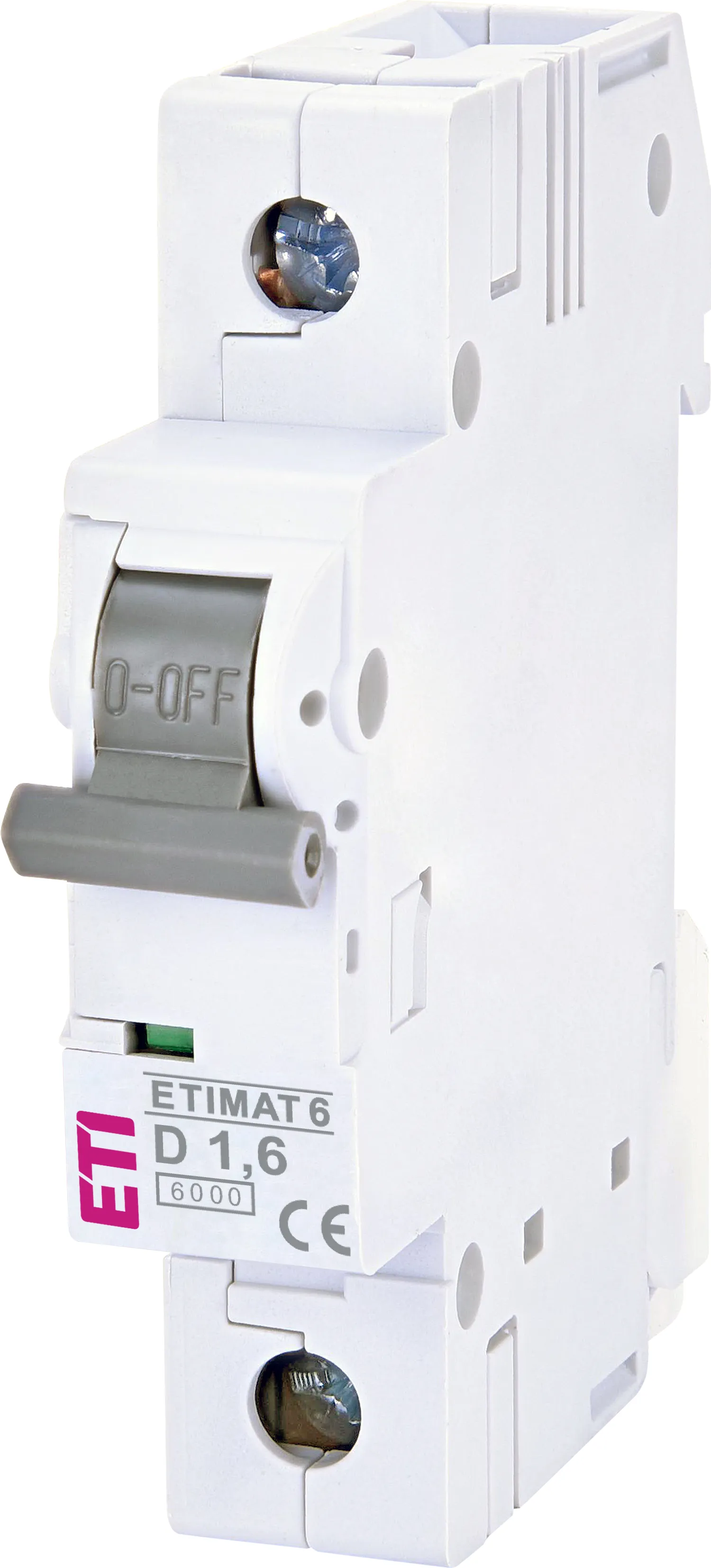 Miniature circuit breaker ETIMAT 6 1p D1,6 002161507
