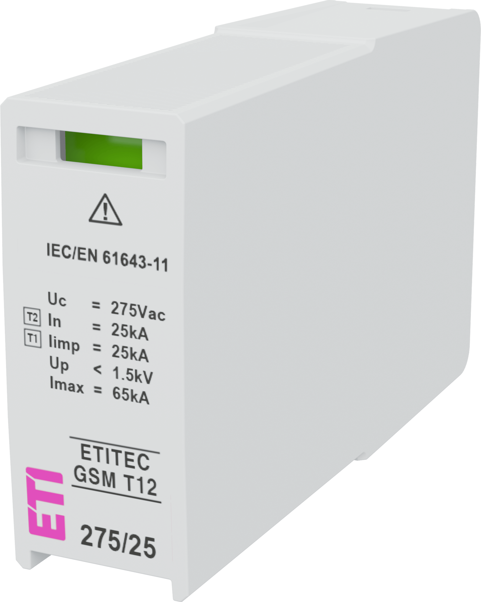 Surge arrester MOD. GSM T12 275/25 002440614