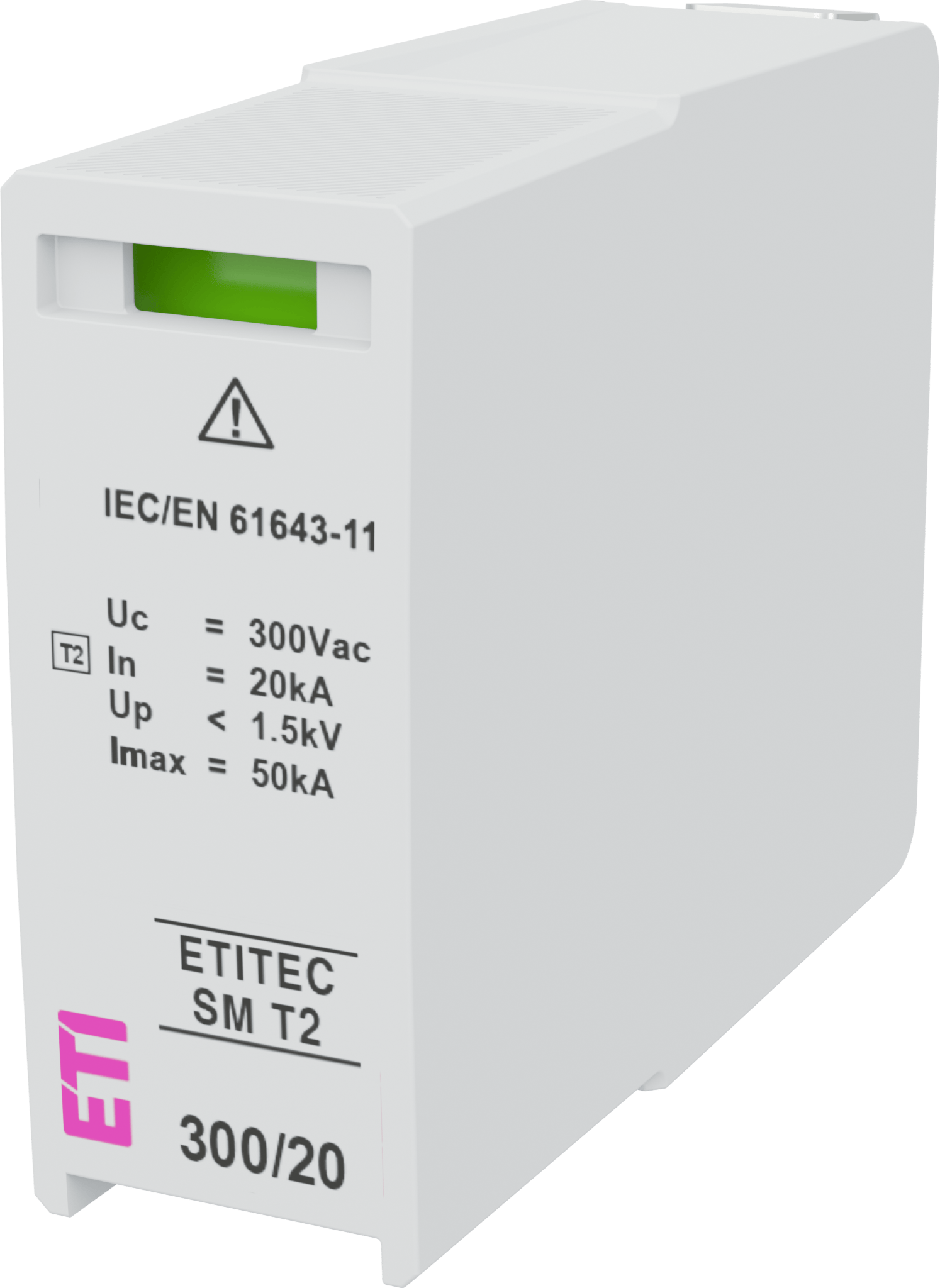 Surge arrester MOD. ETITEC SM T2 300/20 002440756