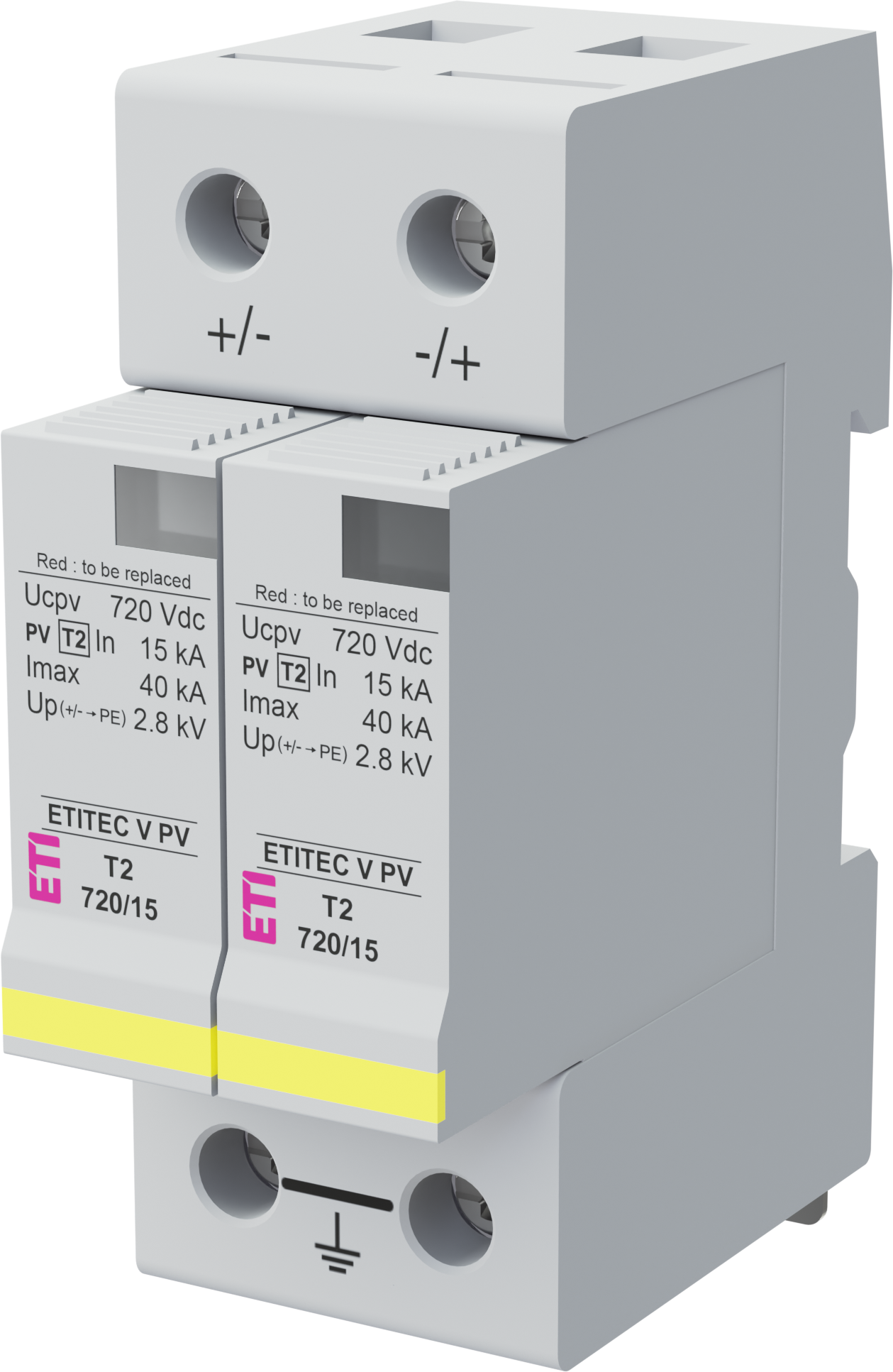 Surge arrester ETITEC V PV T2 720/15 002443004