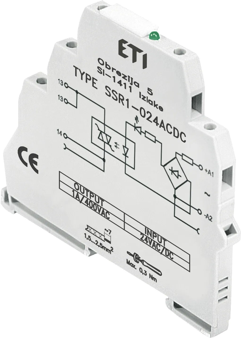 Relay SSR1-024ACDC 002473050