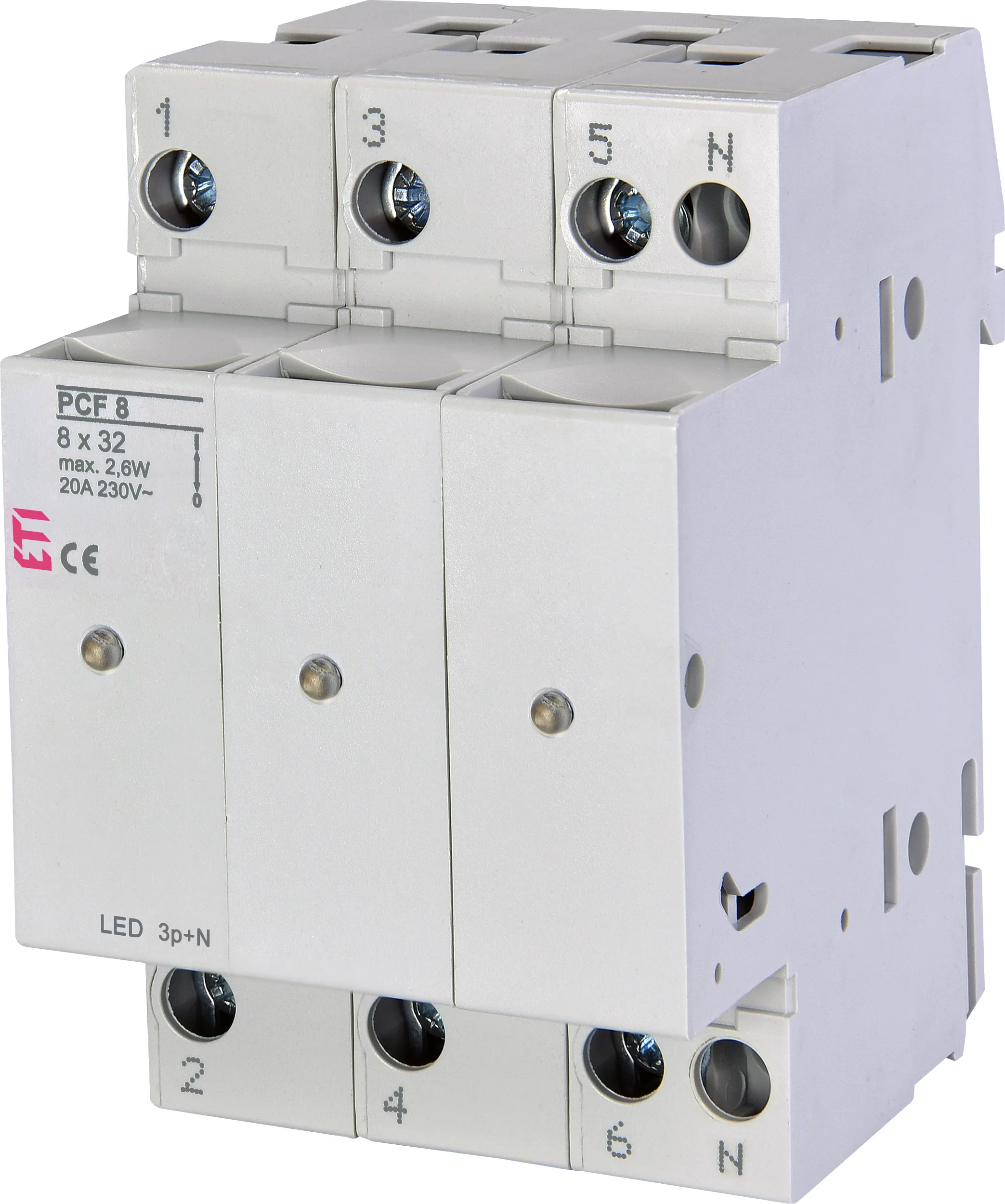 Fuse disconnector PCF 8 3p+N LED 002530015