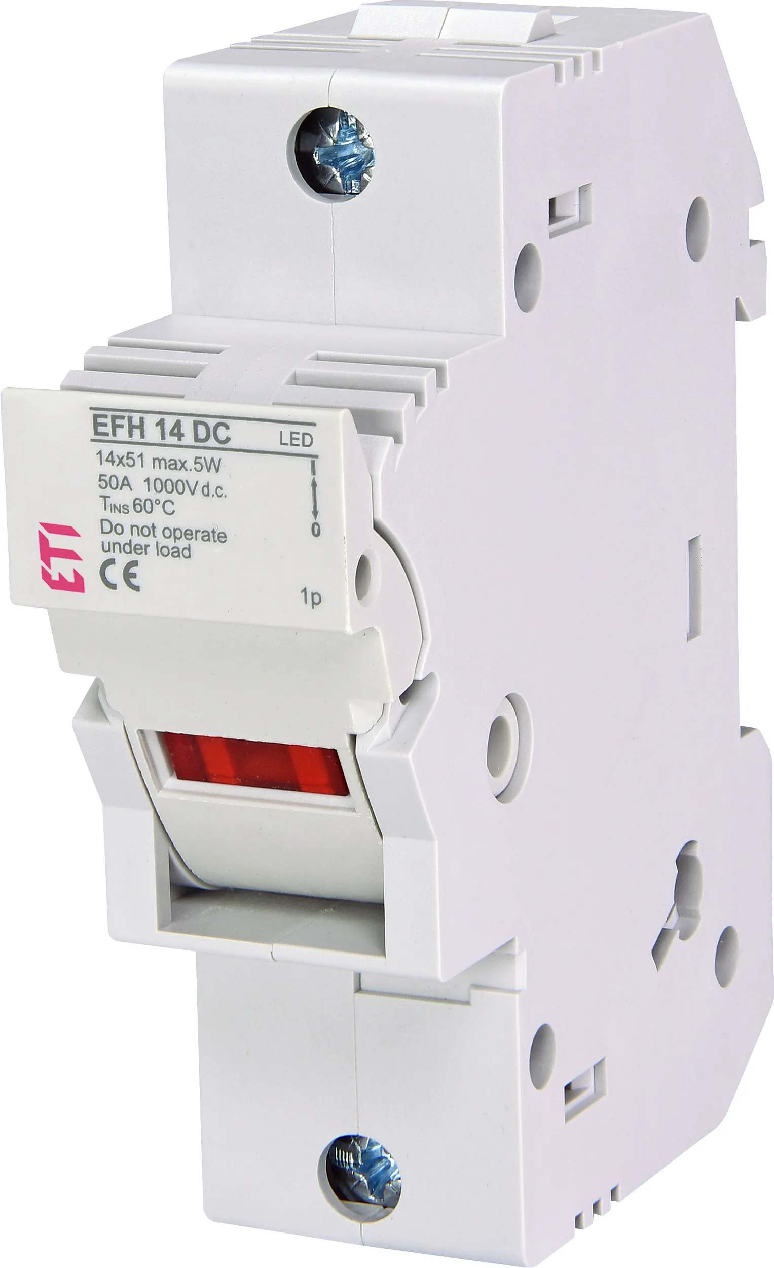 Fuse - base EFH 14 DC 1p LED 002560211