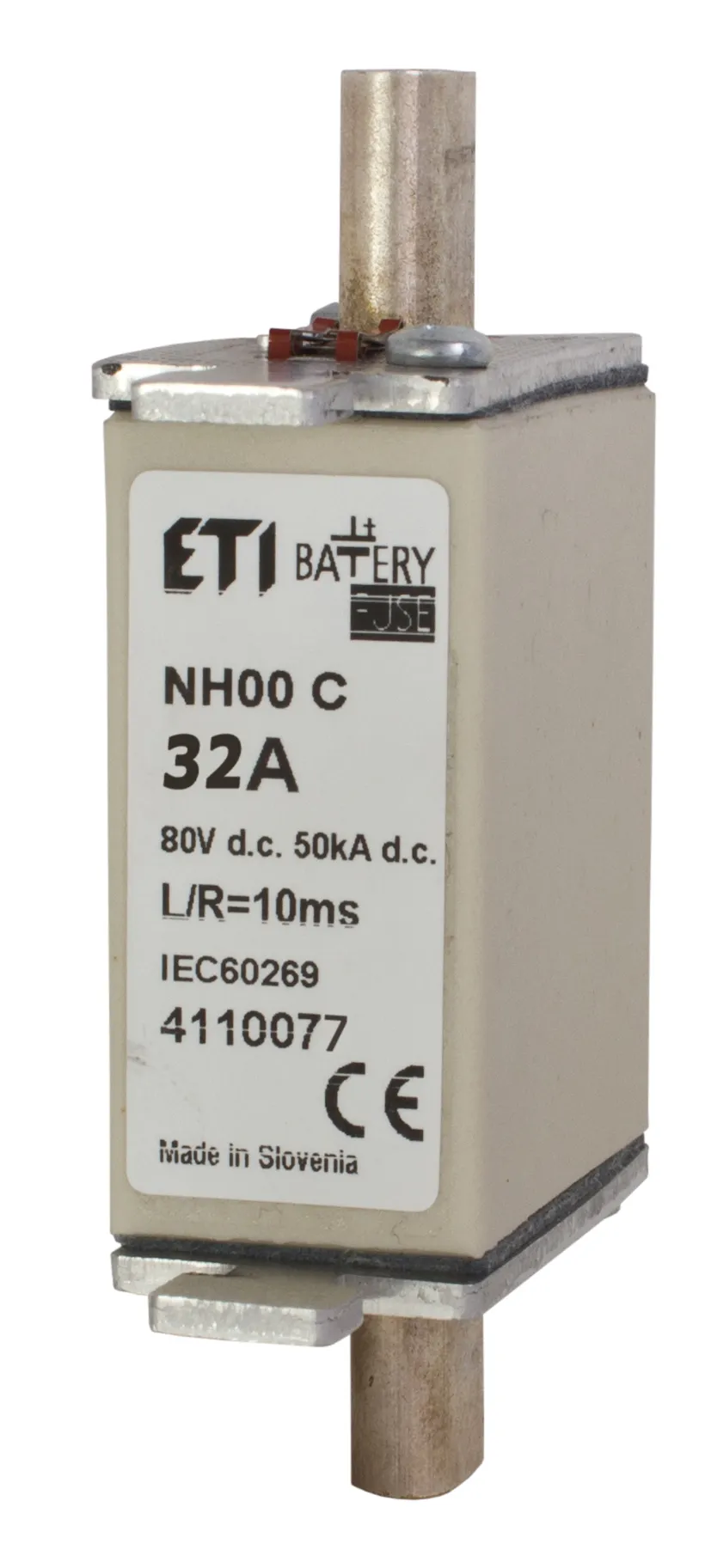Fuse link NH000 gBat 32A/80V DC 004110077