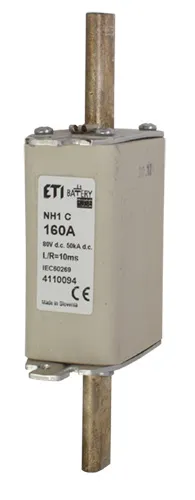 Fuse link NH1 gBat 250A/80V DC 004110096