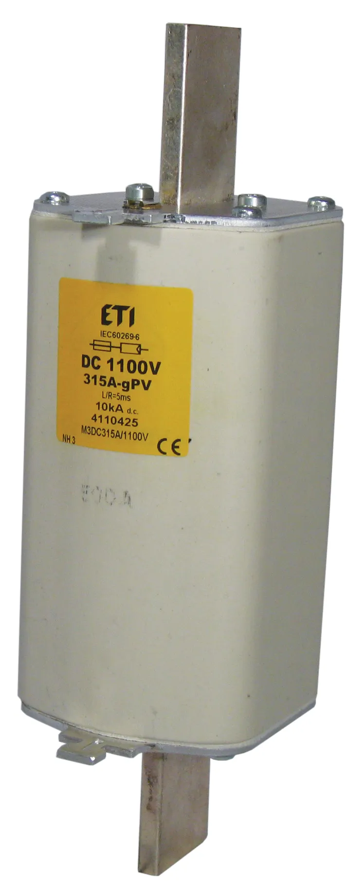 Fuse link NH3L/K gR 400A/1100V DC 004110559