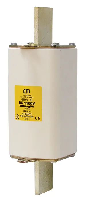 Fuse link NHS3L gPV 500A/1100V DC UL 004110628