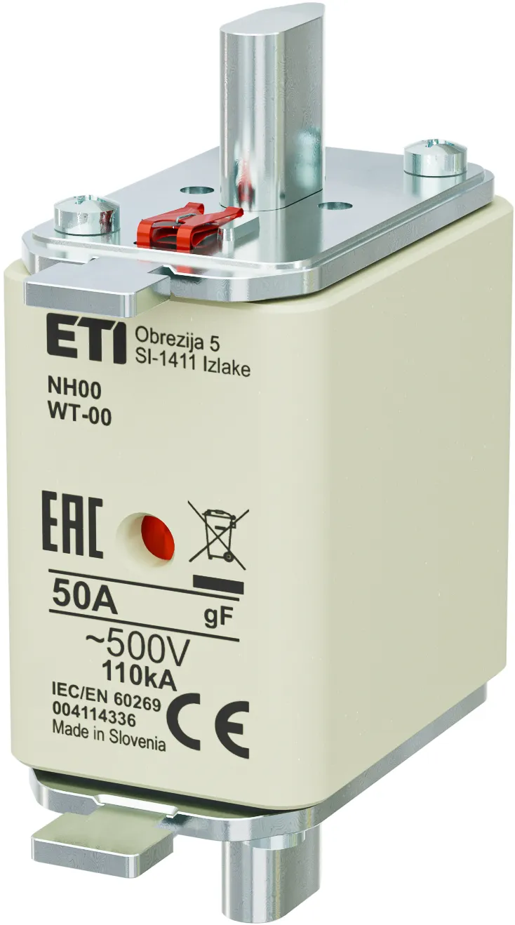 Fuse link NH00 gF 50A/500V 004114336