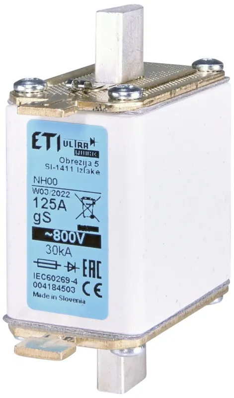 Fuse link NH00 gS 80A/800V 004184501