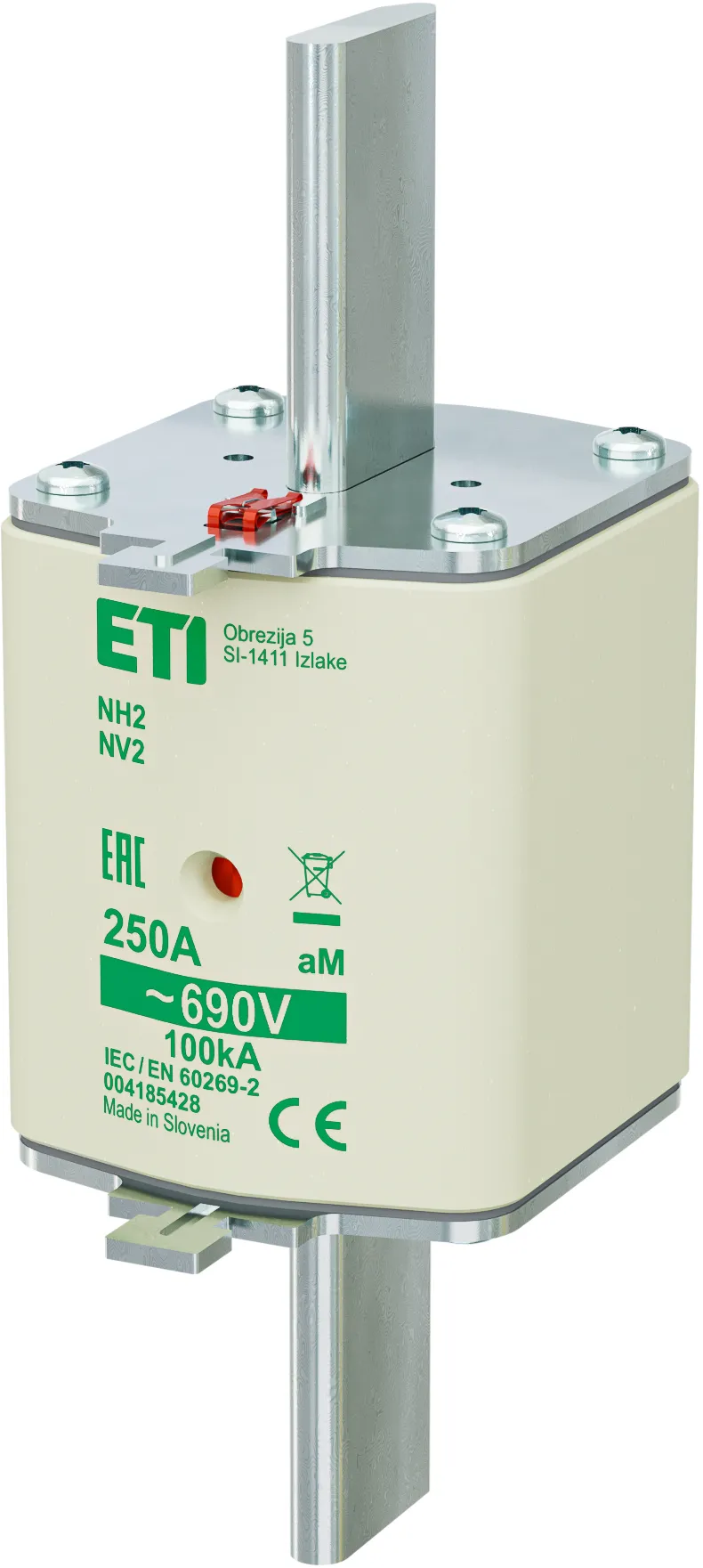 Fuse link NH2 aM 250A/690V 004185428