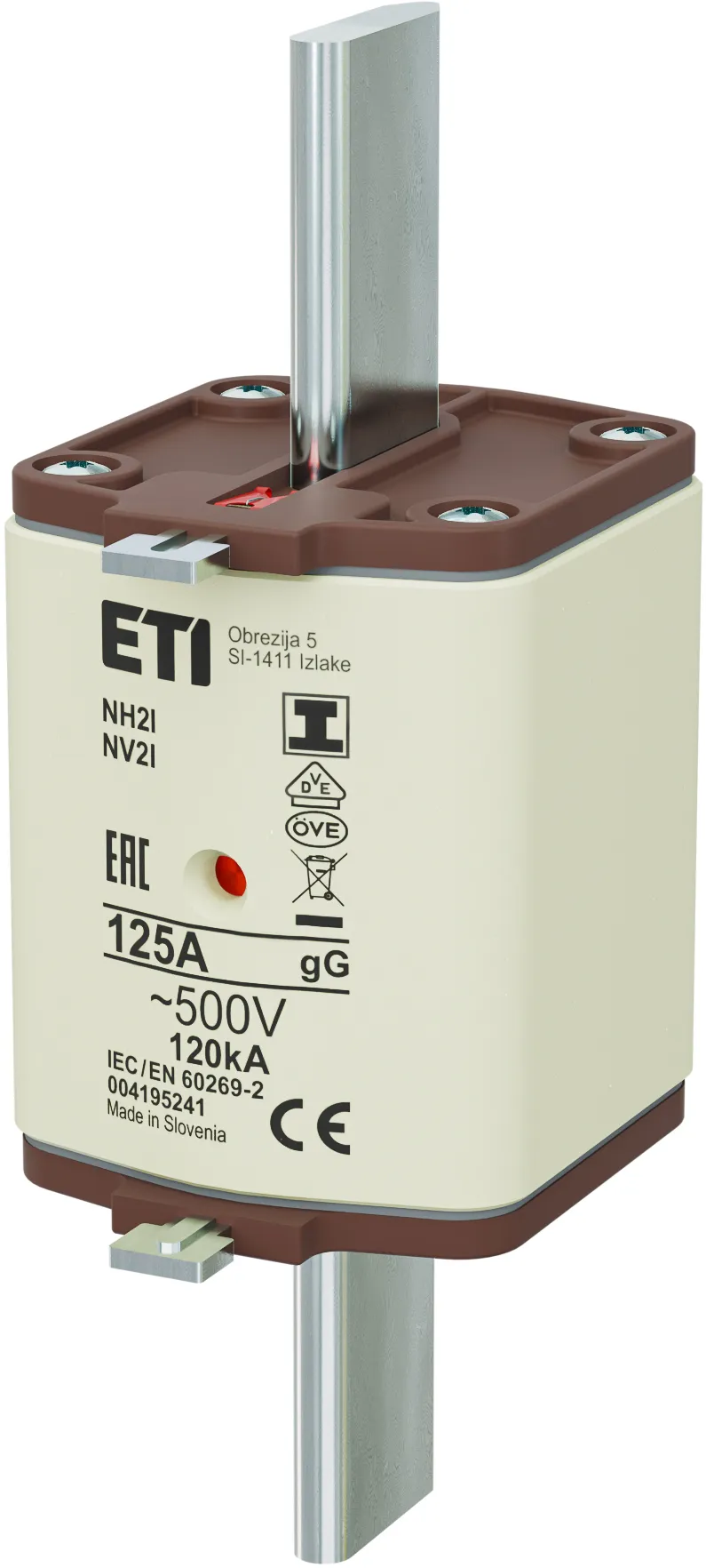 Fuse link NH2/I gG 125A/500V 004195241