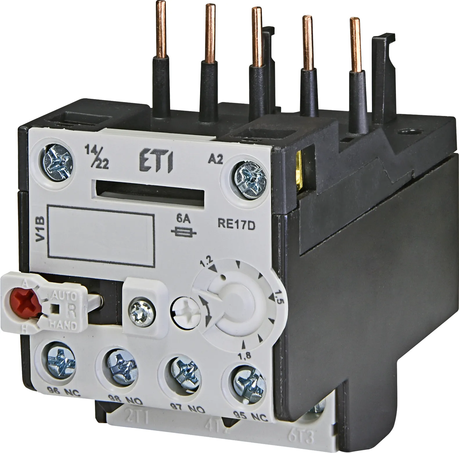 Thermal overload relay RE17D-1,8 004641404