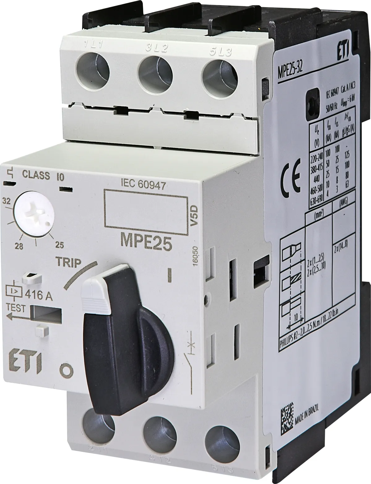 Mot.protec.circuit breaker MPE25-32 004648014