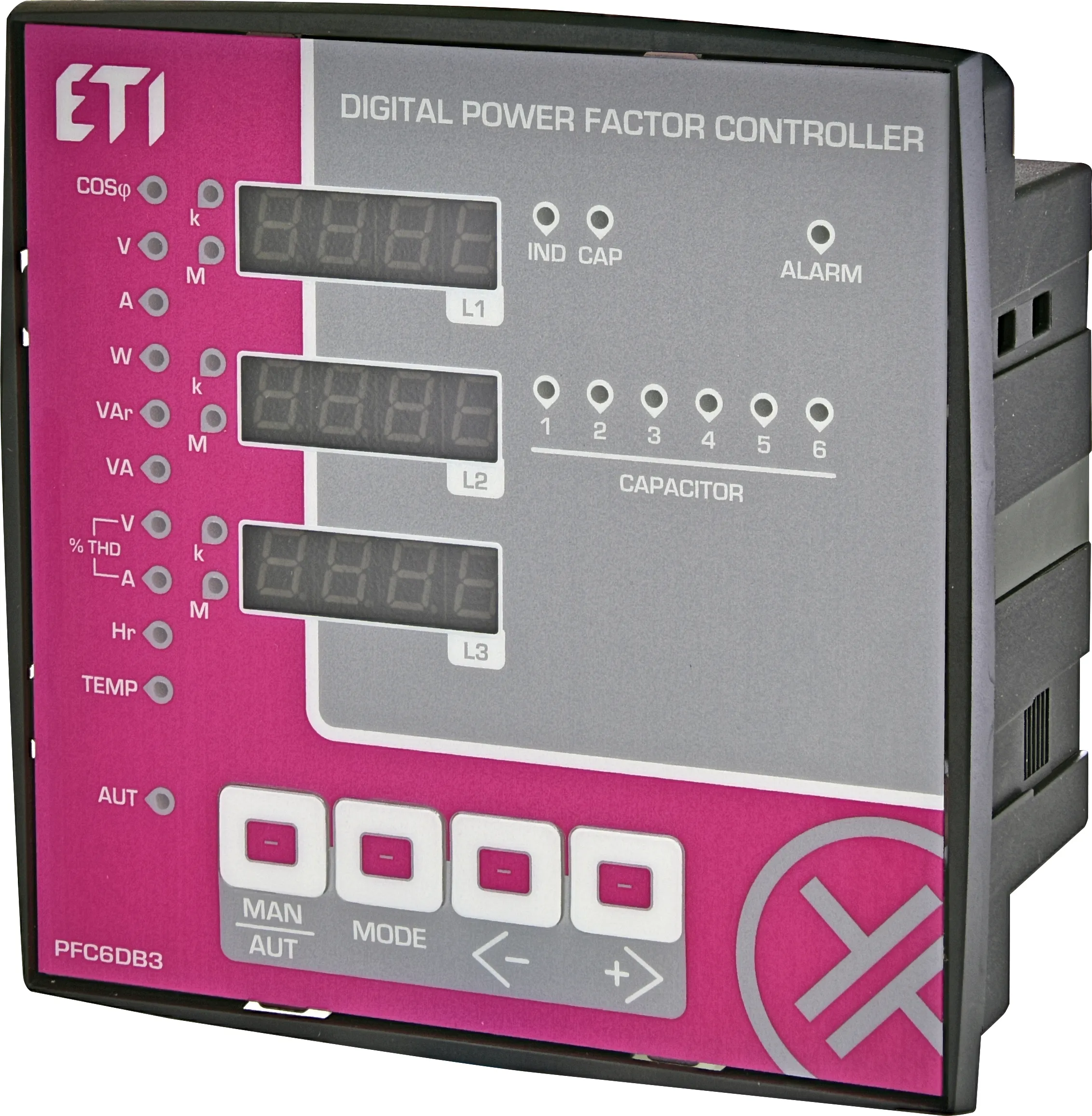 Cos fi controller PFC 6 DB3 004656575