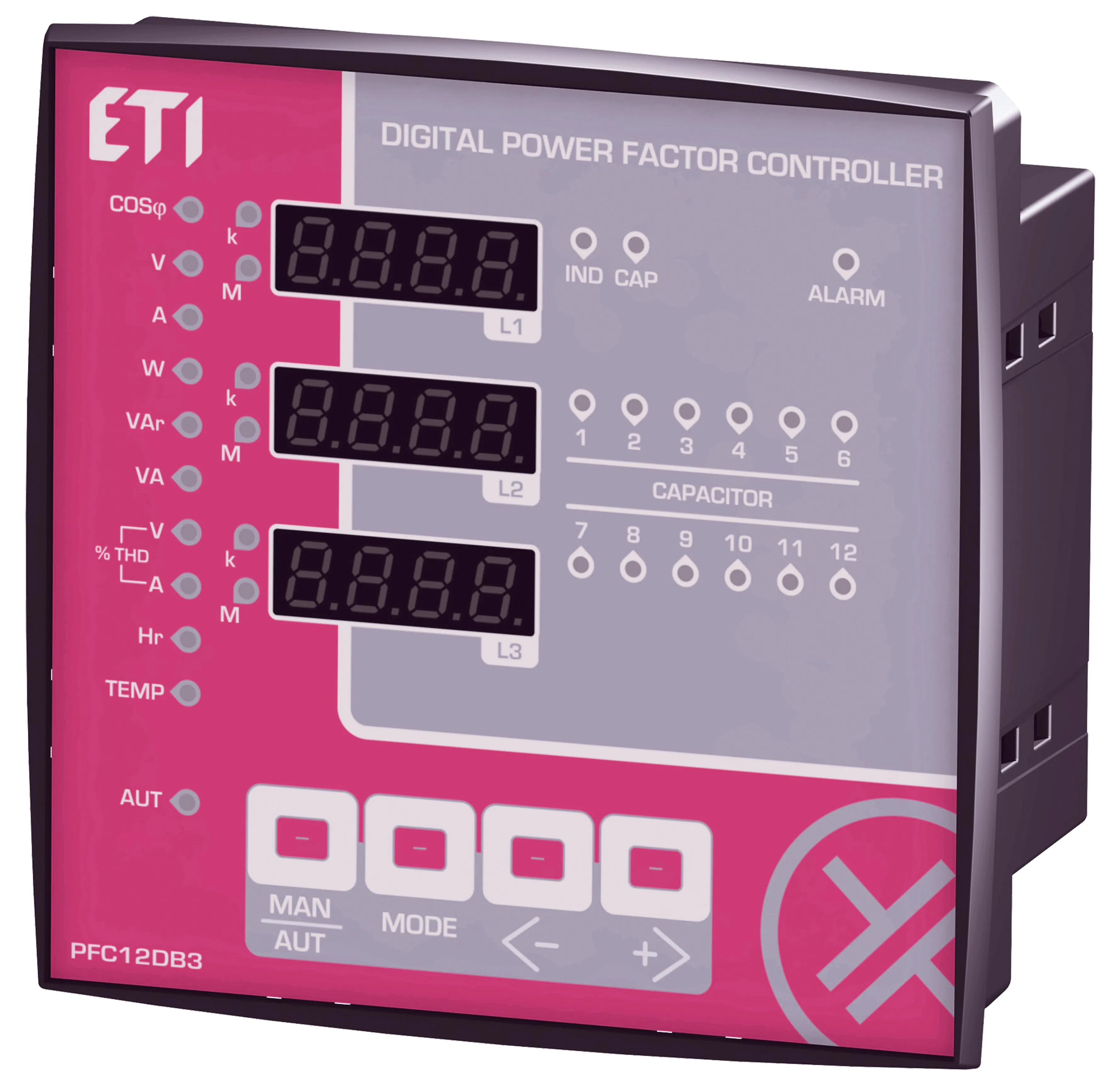 Cos fi controller PFC 12 DB3 004656576
