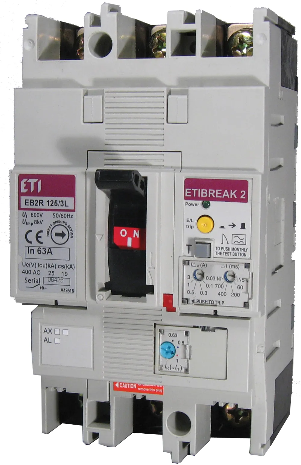 Molded Case Circuit Breaker EB2R 125/4L 32A 4P 004671508