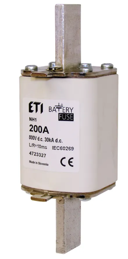 Fuse link NHS1/110 gBat 160A/800V DC 004723346