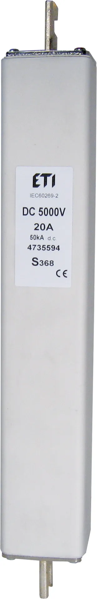 Fuse link SZDBH/368 aR 30A/5000V DC 004735595